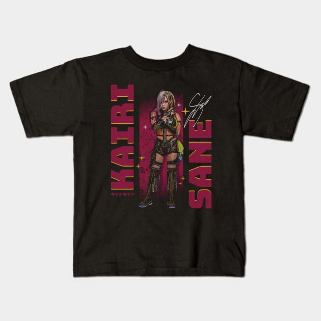 Kairi Sane Pose Kids T-Shirt by MunMun_Design